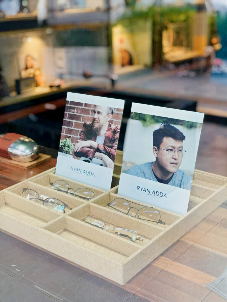 RYAN ADDA Designer Eyewear auto x2 colored toned light ai